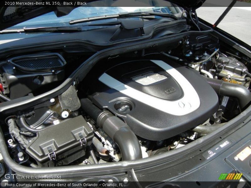 Black / Black 2010 Mercedes-Benz ML 350