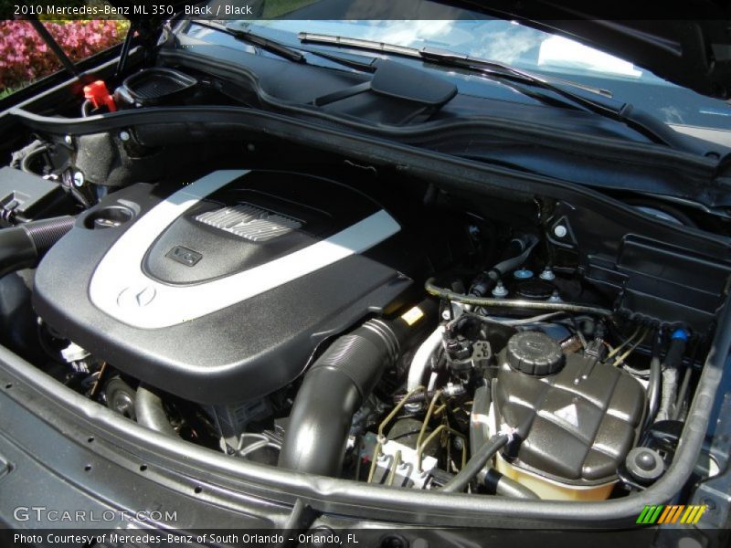 Black / Black 2010 Mercedes-Benz ML 350