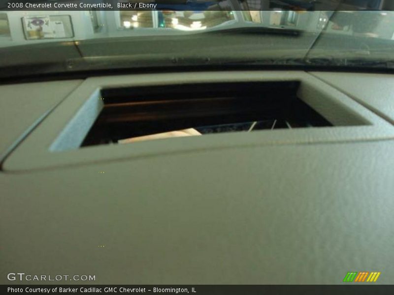 Black / Ebony 2008 Chevrolet Corvette Convertible