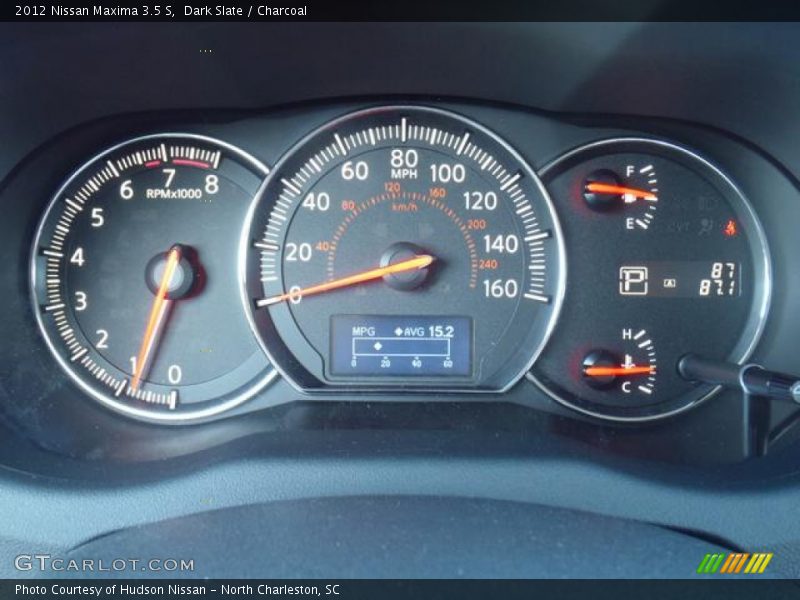 Dark Slate / Charcoal 2012 Nissan Maxima 3.5 S