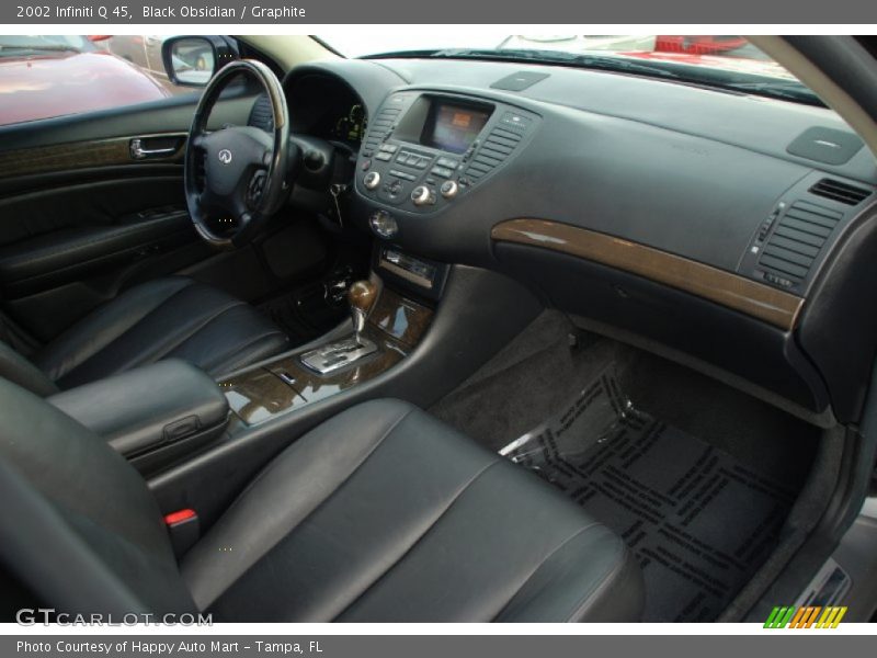 Black Obsidian / Graphite 2002 Infiniti Q 45