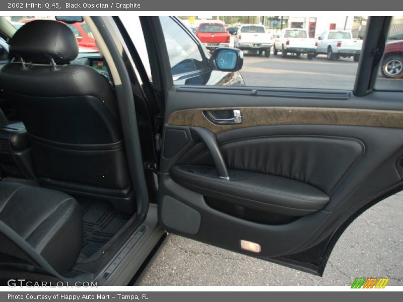 Black Obsidian / Graphite 2002 Infiniti Q 45