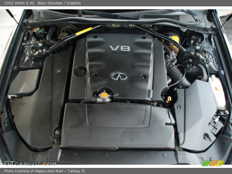 Black Obsidian / Graphite 2002 Infiniti Q 45