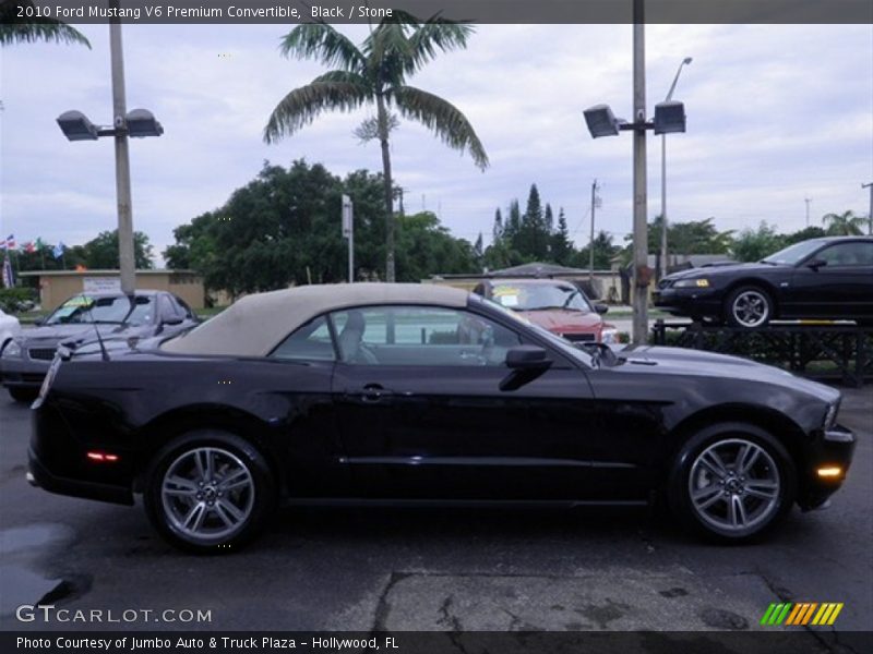Black / Stone 2010 Ford Mustang V6 Premium Convertible