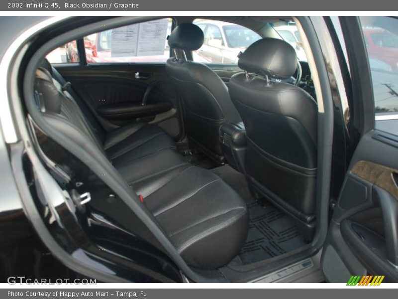 Black Obsidian / Graphite 2002 Infiniti Q 45