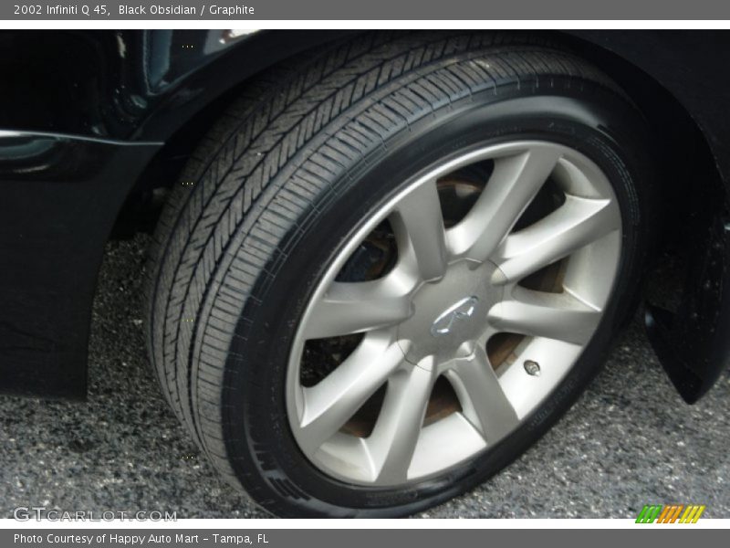 Black Obsidian / Graphite 2002 Infiniti Q 45