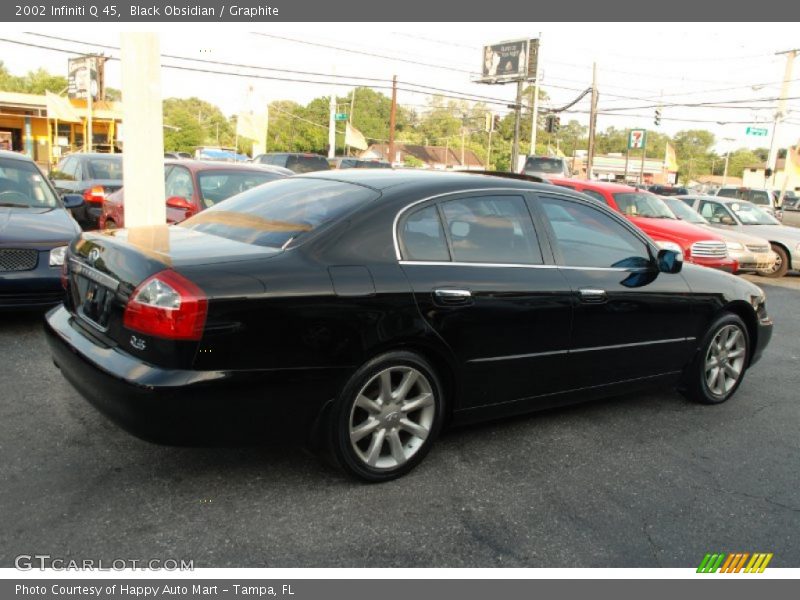 Black Obsidian / Graphite 2002 Infiniti Q 45