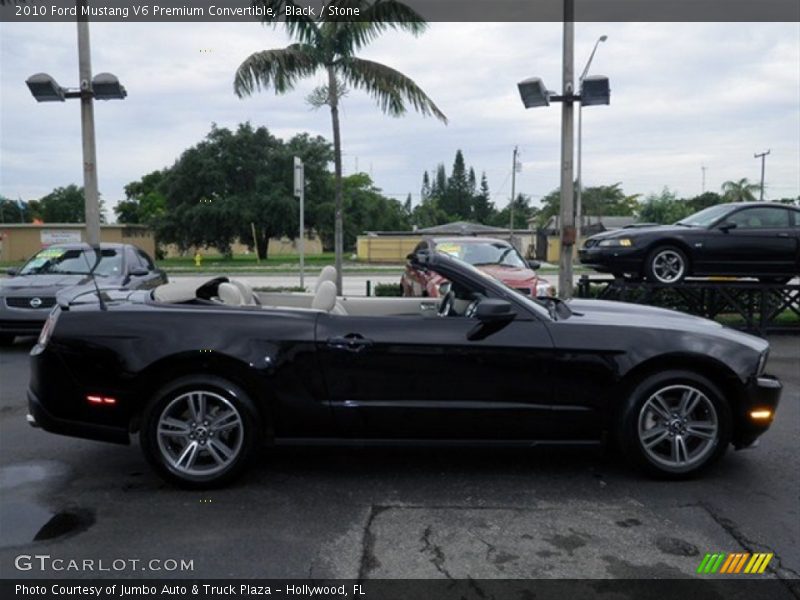 Black / Stone 2010 Ford Mustang V6 Premium Convertible