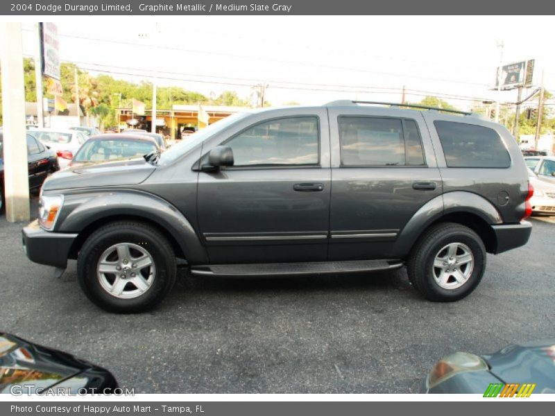 Graphite Metallic / Medium Slate Gray 2004 Dodge Durango Limited