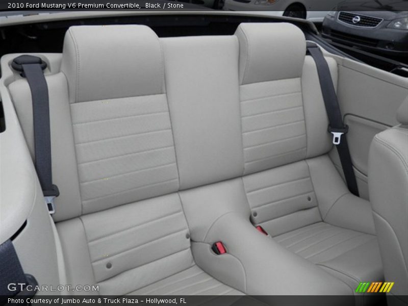 Black / Stone 2010 Ford Mustang V6 Premium Convertible