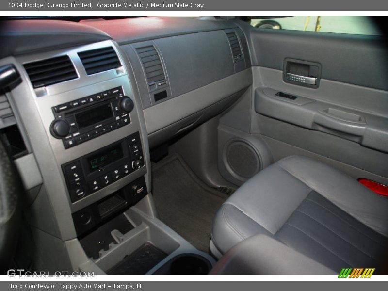 Graphite Metallic / Medium Slate Gray 2004 Dodge Durango Limited