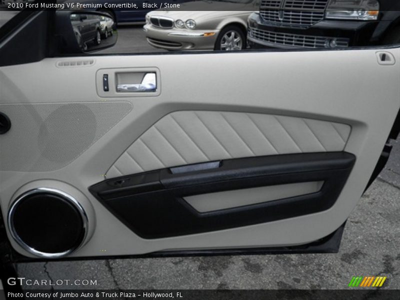 Black / Stone 2010 Ford Mustang V6 Premium Convertible
