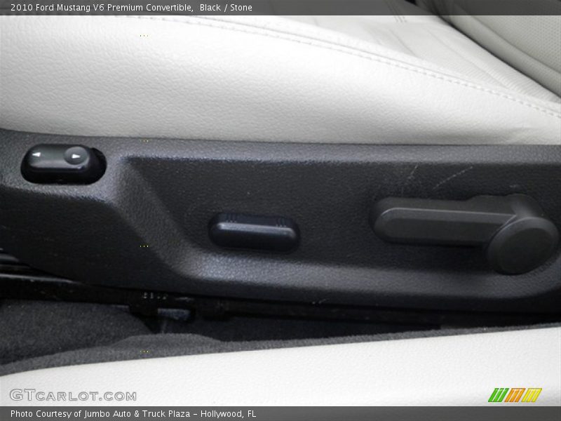Black / Stone 2010 Ford Mustang V6 Premium Convertible