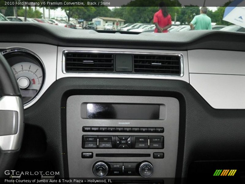 Black / Stone 2010 Ford Mustang V6 Premium Convertible