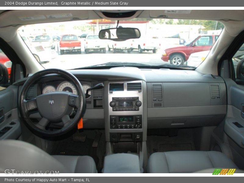 Graphite Metallic / Medium Slate Gray 2004 Dodge Durango Limited