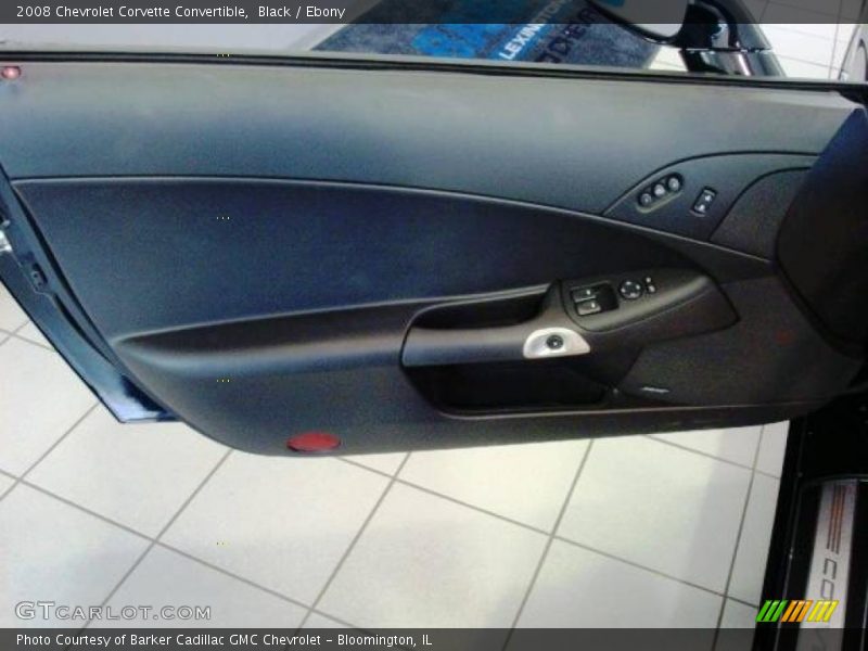 Black / Ebony 2008 Chevrolet Corvette Convertible