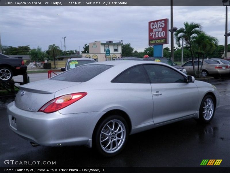 Lunar Mist Silver Metallic / Dark Stone 2005 Toyota Solara SLE V6 Coupe