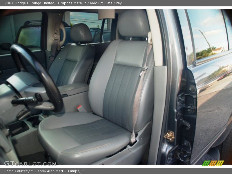 Graphite Metallic / Medium Slate Gray 2004 Dodge Durango Limited