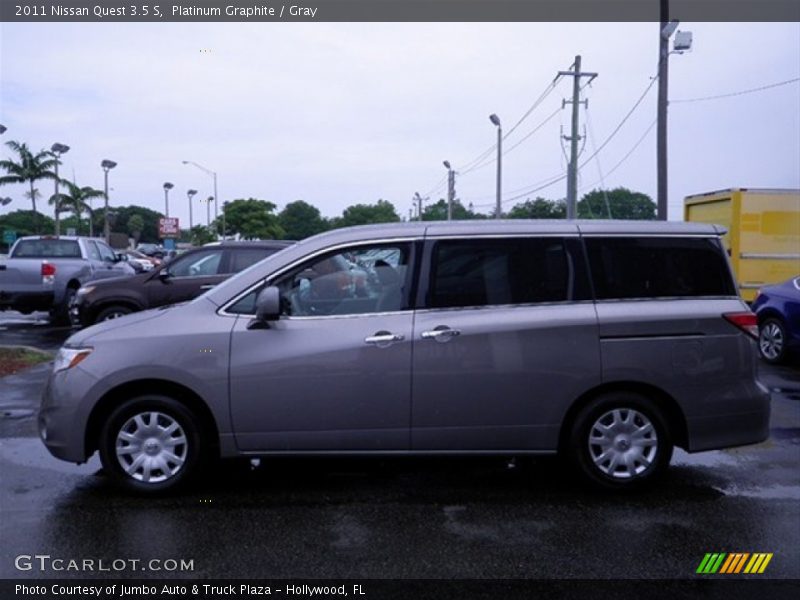 Platinum Graphite / Gray 2011 Nissan Quest 3.5 S