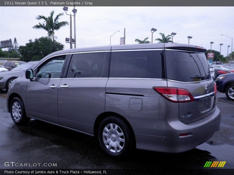 Platinum Graphite / Gray 2011 Nissan Quest 3.5 S