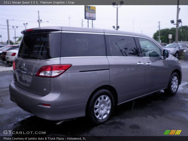 Platinum Graphite / Gray 2011 Nissan Quest 3.5 S