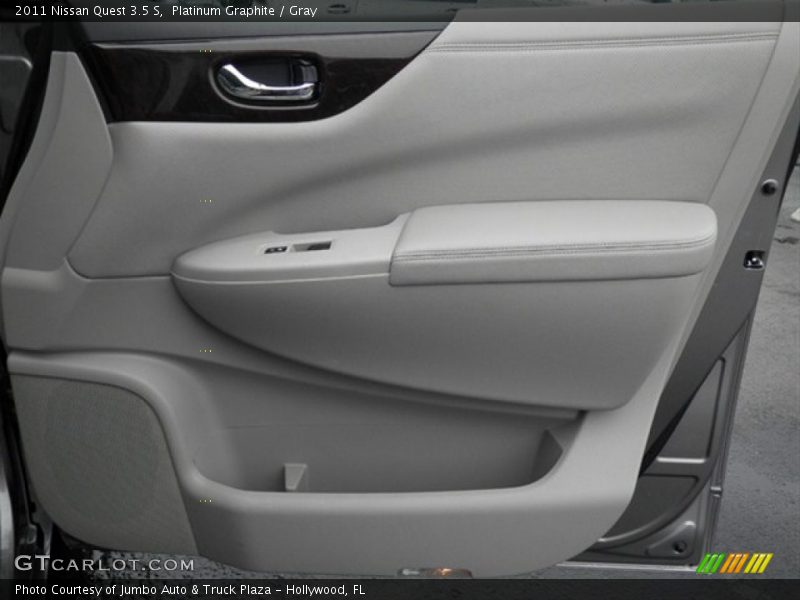Platinum Graphite / Gray 2011 Nissan Quest 3.5 S