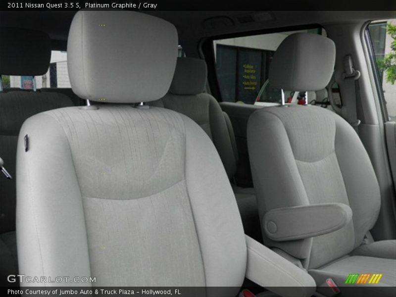 Platinum Graphite / Gray 2011 Nissan Quest 3.5 S