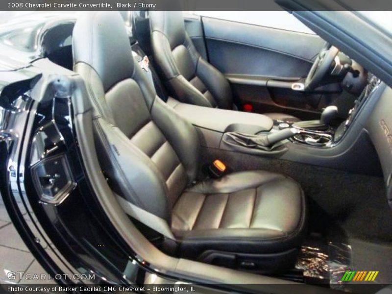 Black / Ebony 2008 Chevrolet Corvette Convertible