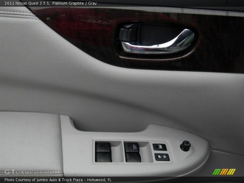 Platinum Graphite / Gray 2011 Nissan Quest 3.5 S