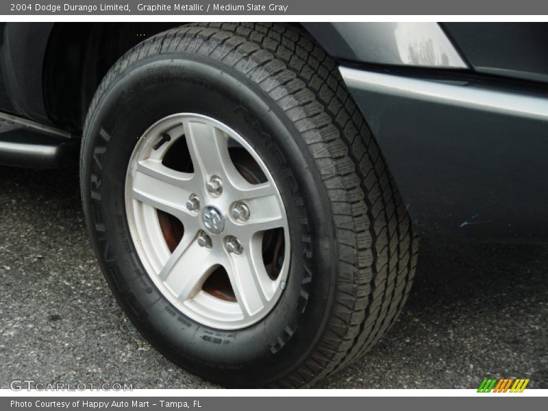 Graphite Metallic / Medium Slate Gray 2004 Dodge Durango Limited