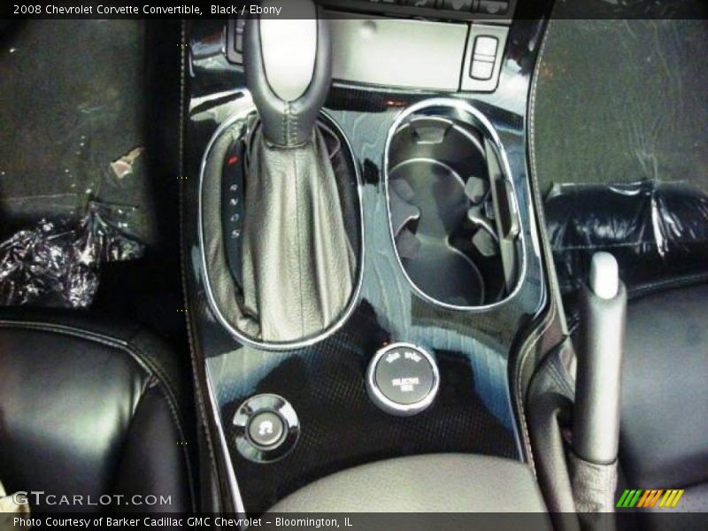 Black / Ebony 2008 Chevrolet Corvette Convertible