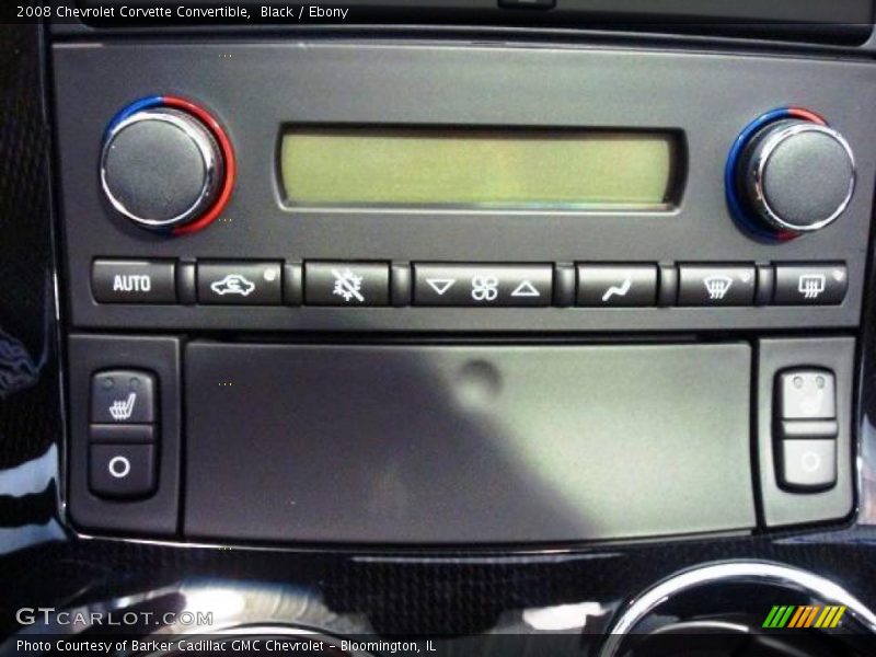 Black / Ebony 2008 Chevrolet Corvette Convertible