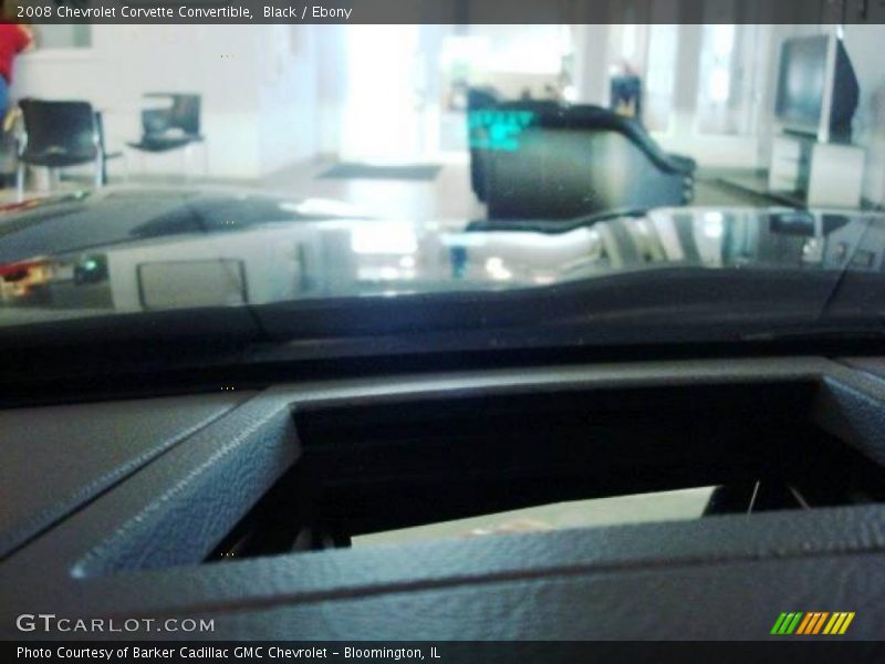 Black / Ebony 2008 Chevrolet Corvette Convertible