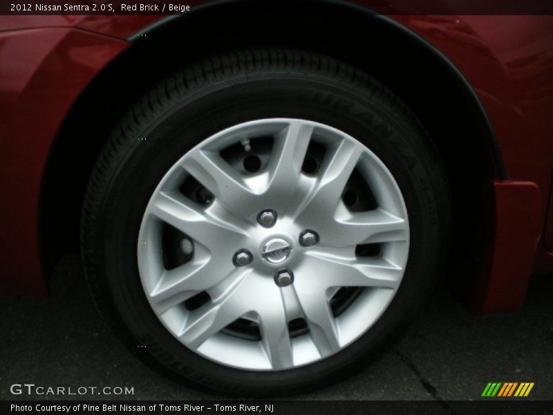 Red Brick / Beige 2012 Nissan Sentra 2.0 S