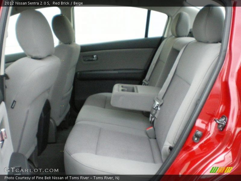 Red Brick / Beige 2012 Nissan Sentra 2.0 S