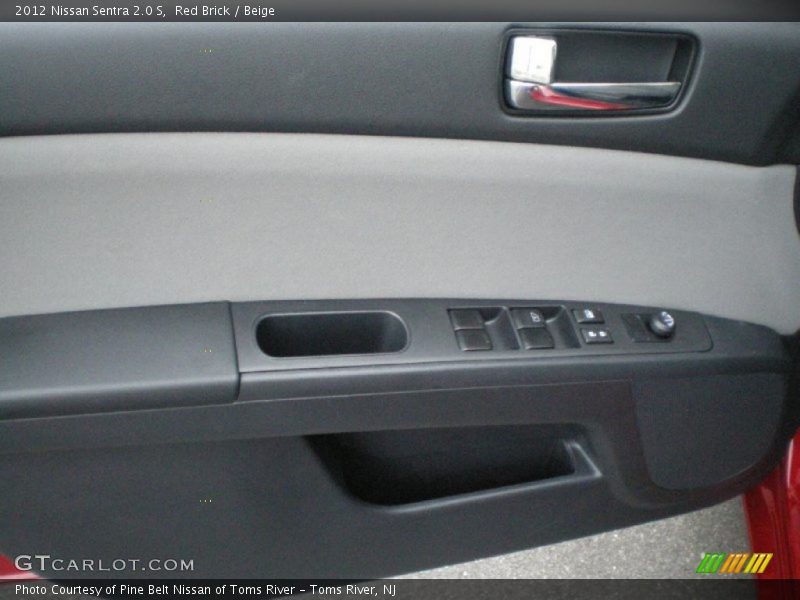 Red Brick / Beige 2012 Nissan Sentra 2.0 S
