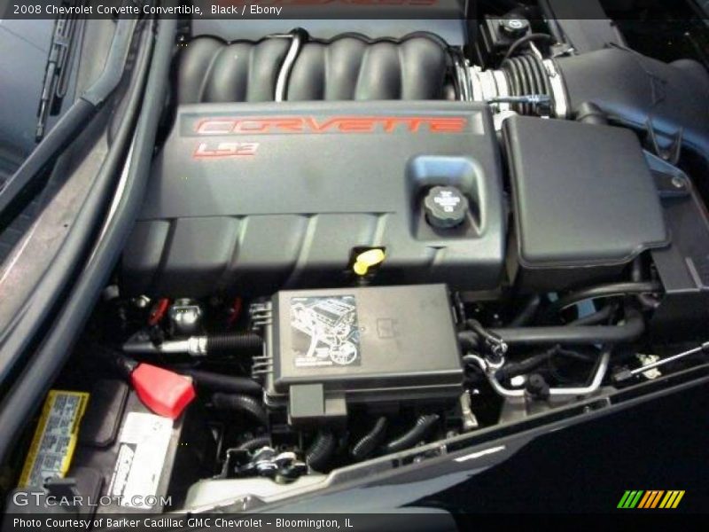 Black / Ebony 2008 Chevrolet Corvette Convertible