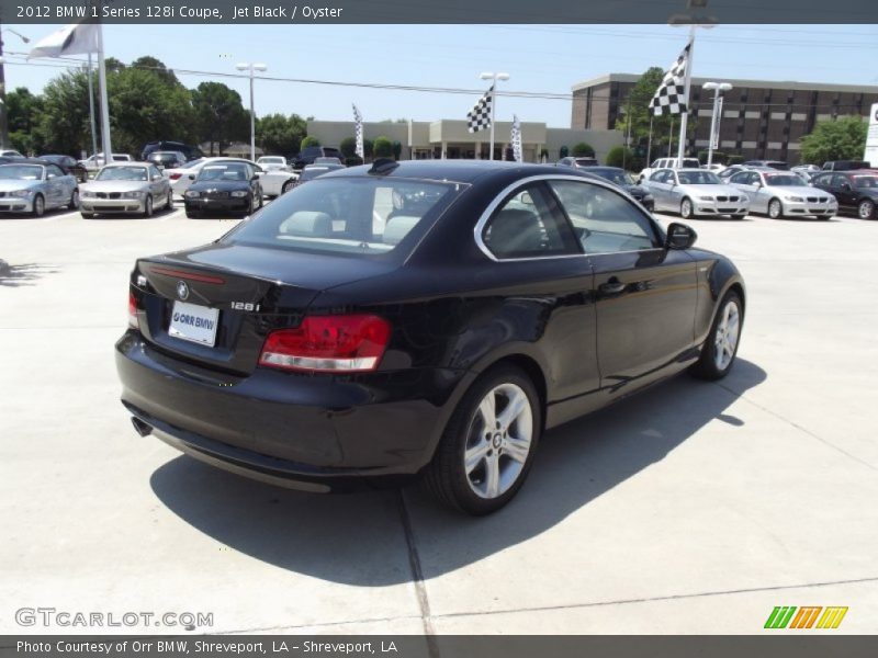 Jet Black / Oyster 2012 BMW 1 Series 128i Coupe