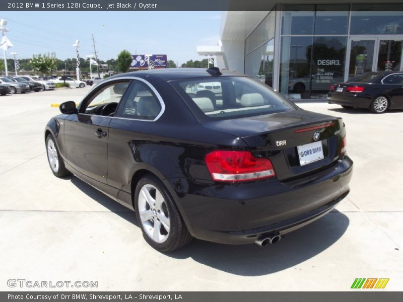 Jet Black / Oyster 2012 BMW 1 Series 128i Coupe