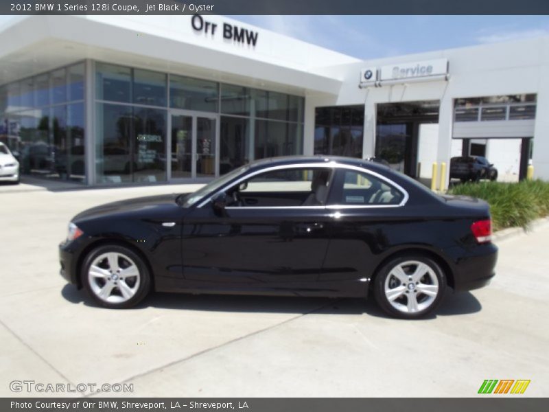 Jet Black / Oyster 2012 BMW 1 Series 128i Coupe