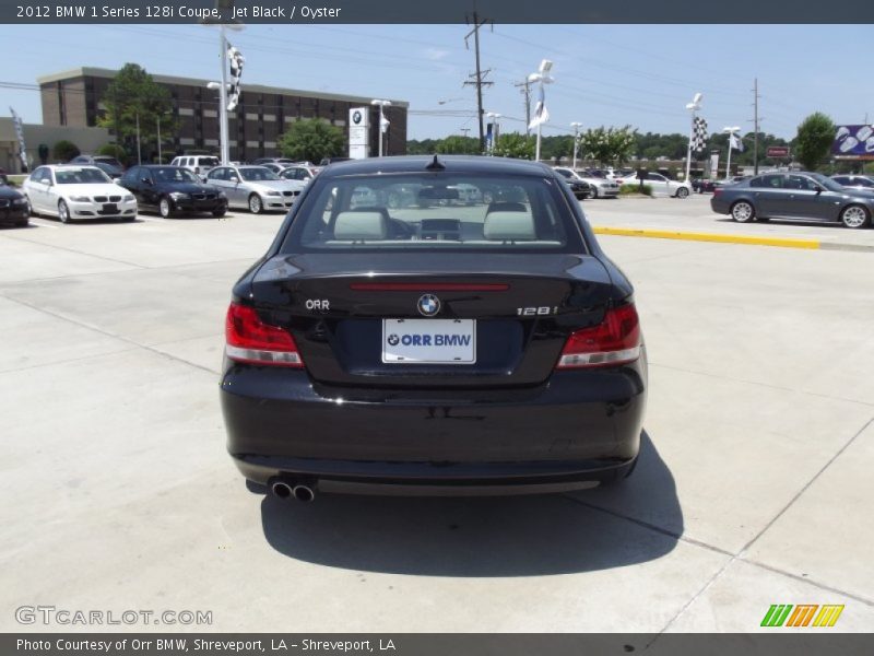 Jet Black / Oyster 2012 BMW 1 Series 128i Coupe