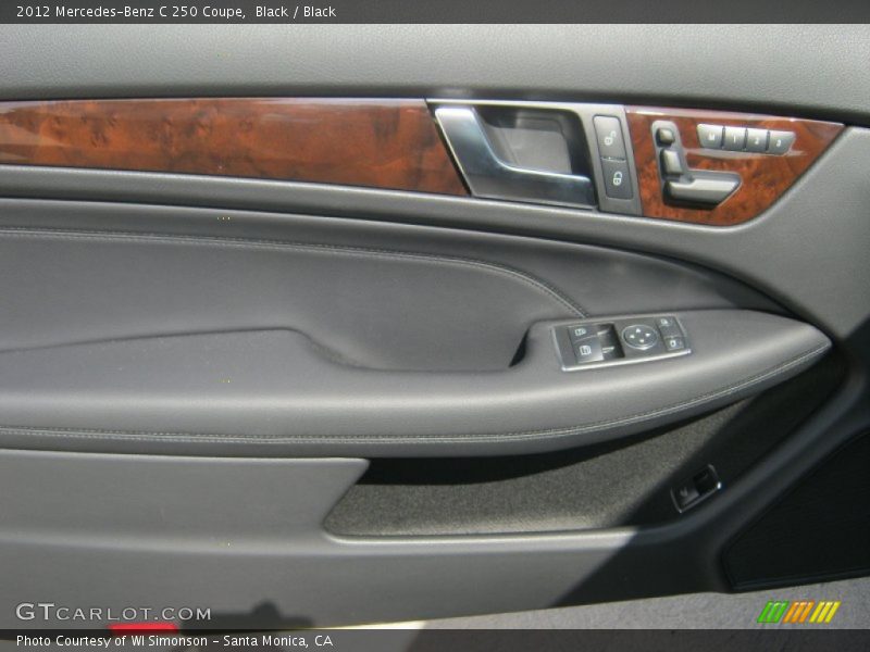 Black / Black 2012 Mercedes-Benz C 250 Coupe