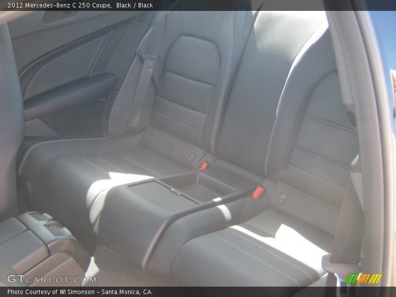 Black / Black 2012 Mercedes-Benz C 250 Coupe
