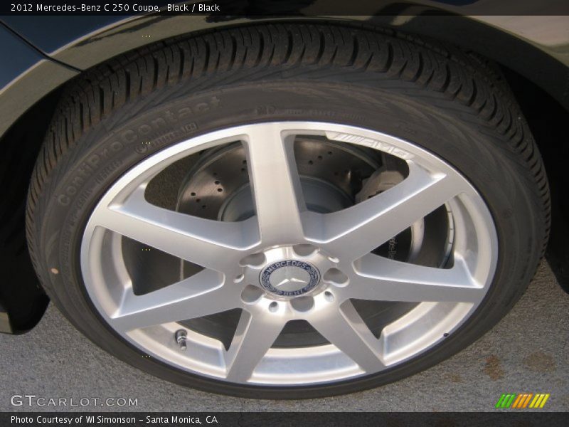 Black / Black 2012 Mercedes-Benz C 250 Coupe