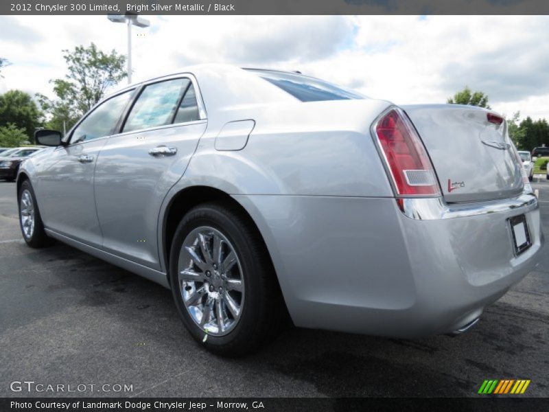 Bright Silver Metallic / Black 2012 Chrysler 300 Limited