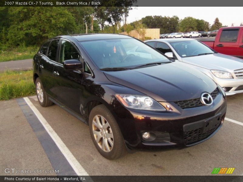 Black Cherry Mica / Black 2007 Mazda CX-7 Touring