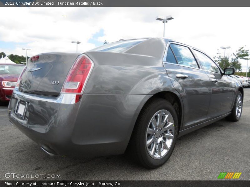 Tungsten Metallic / Black 2012 Chrysler 300 Limited