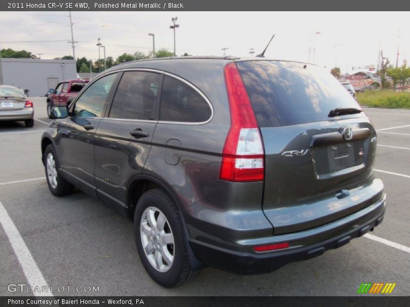 Polished Metal Metallic / Black 2011 Honda CR-V SE 4WD