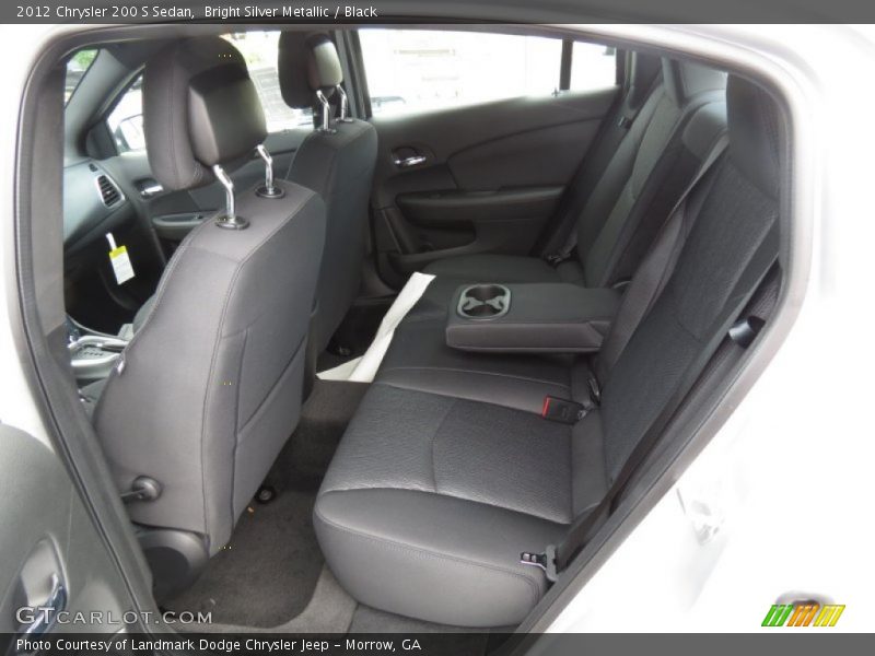 Bright Silver Metallic / Black 2012 Chrysler 200 S Sedan