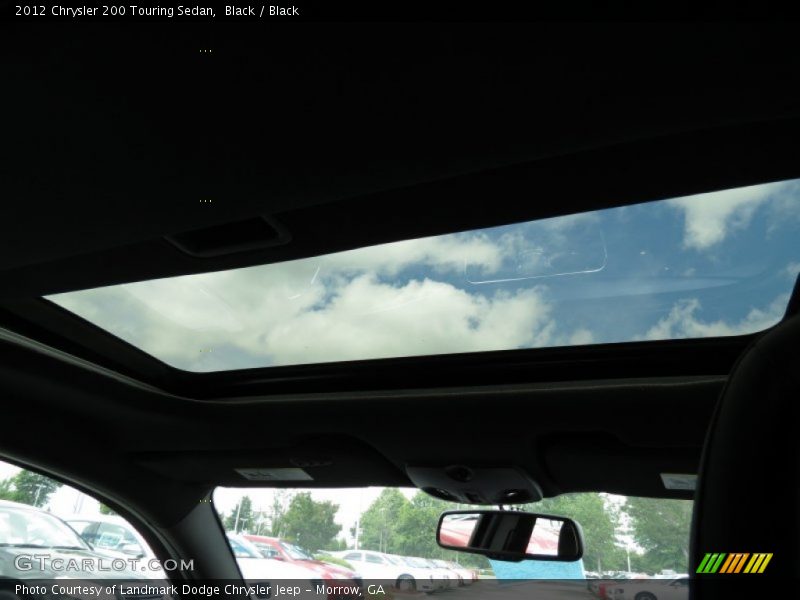 Black / Black 2012 Chrysler 200 Touring Sedan